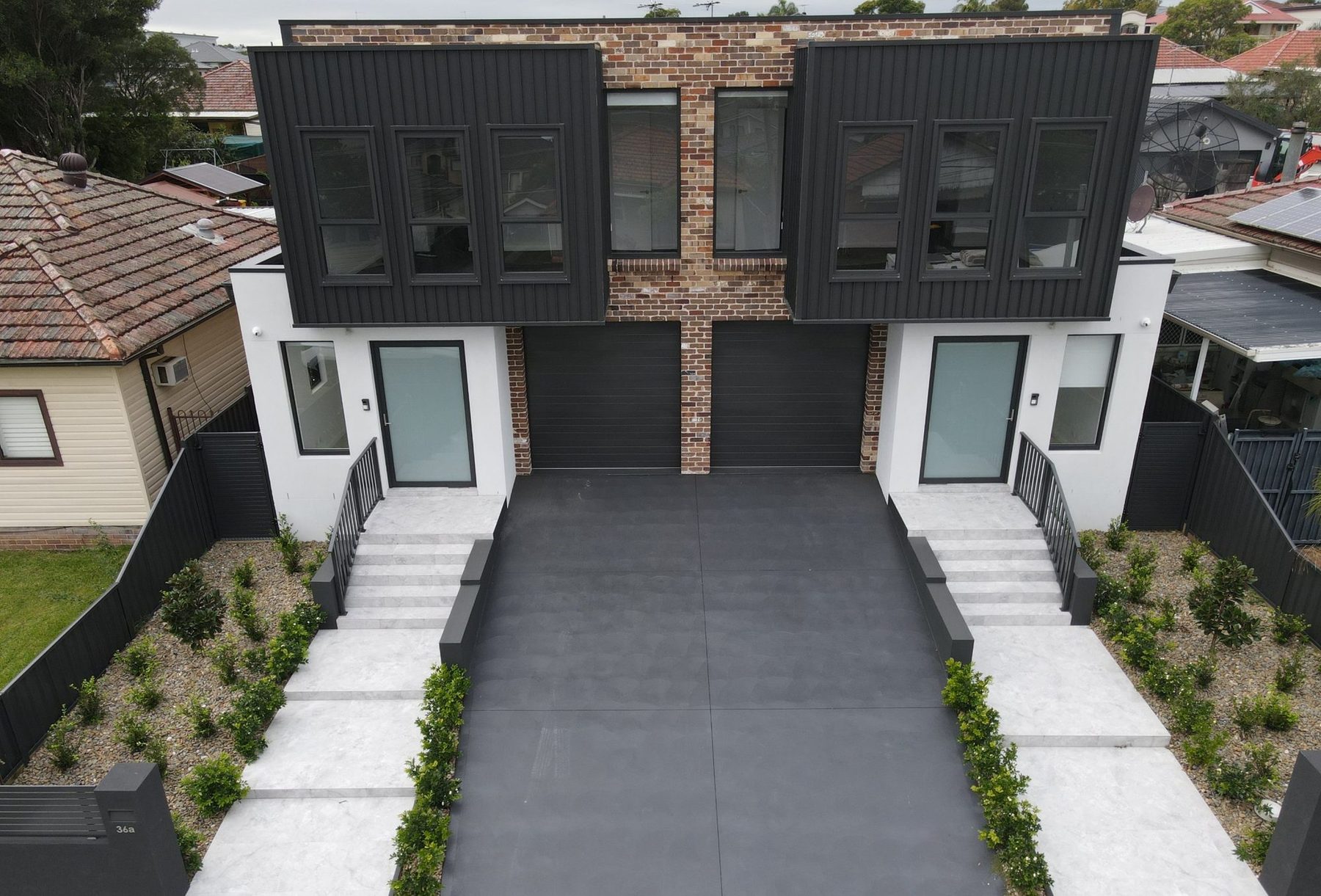 Completed duplex by MJT Projects